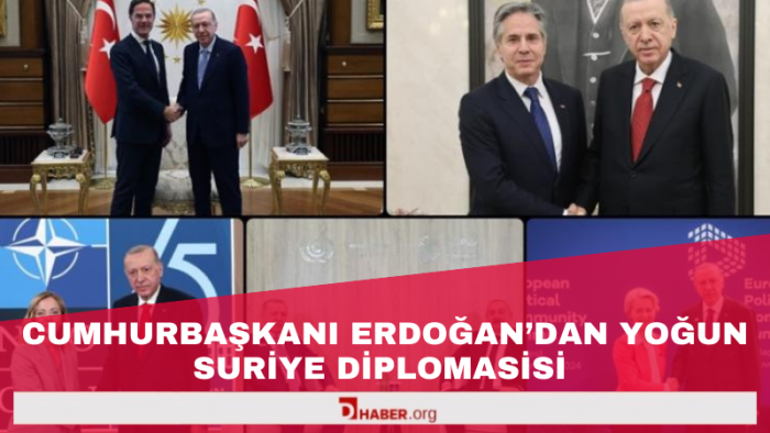 Cumhurbaşkanı Erdoğan’dan Yoğun Suriye Diplomasisi