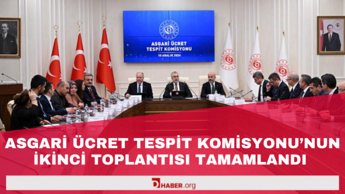 Asgari Ücret Tespit Komisyonu'nun İkinci Toplantısı Tamamlandı